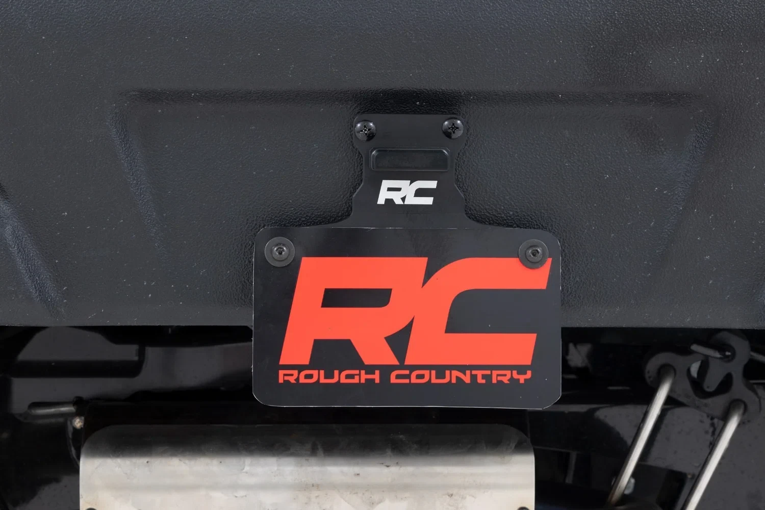 Rough Country _ Universal License Plate Bracket _ LED Lighted